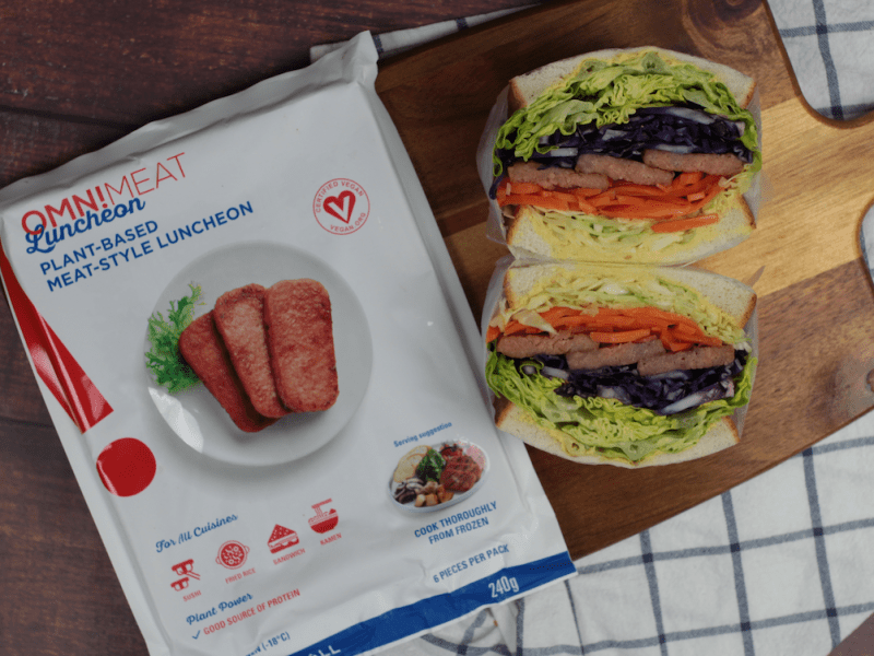 Omni Plant-based Luncheon (Korean Sandwich&nbsp;Dish)